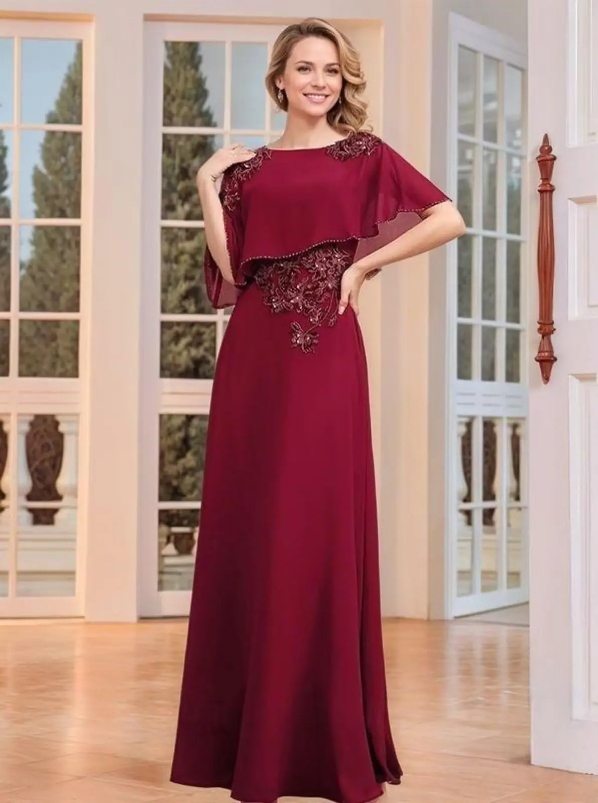 Mother of The Bride Dresses for Women Formal Gowns for Mom Wedding Guest Dress