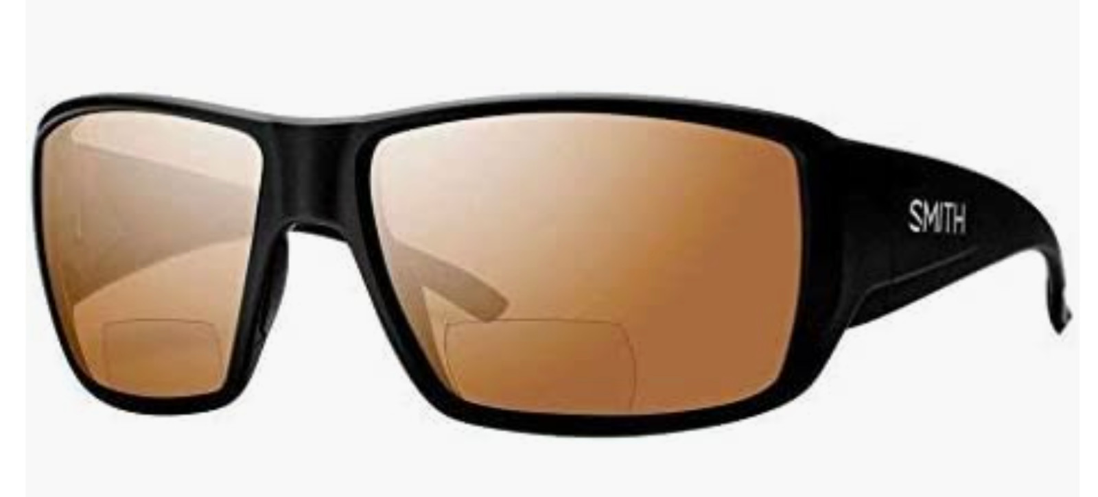 NEW Smith Guides Choice Bifocal 2.50 Sunglasses-Matte Black-Chromapop Copper Plr