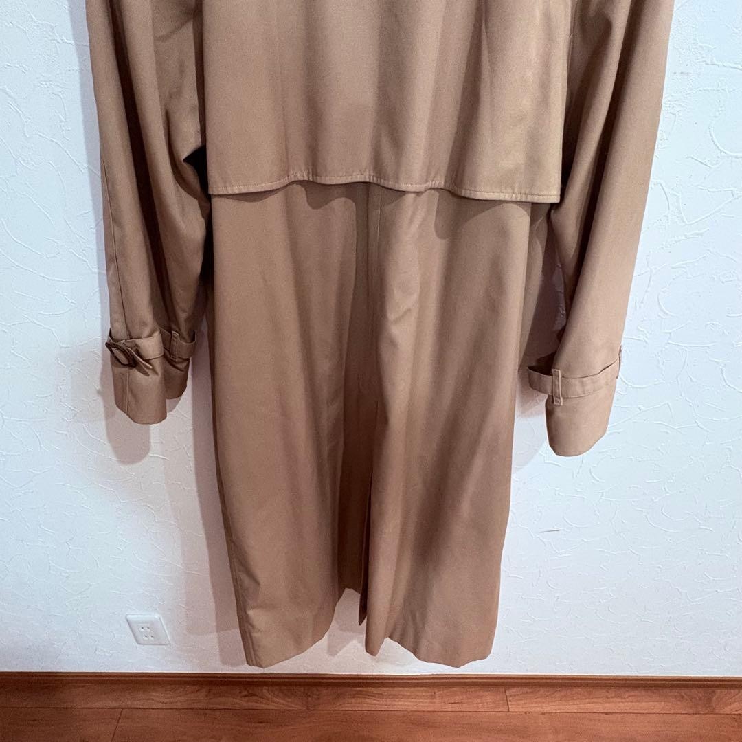 Made in England Burberry London Nova Check Long Trench UK8 All Over Pattern
