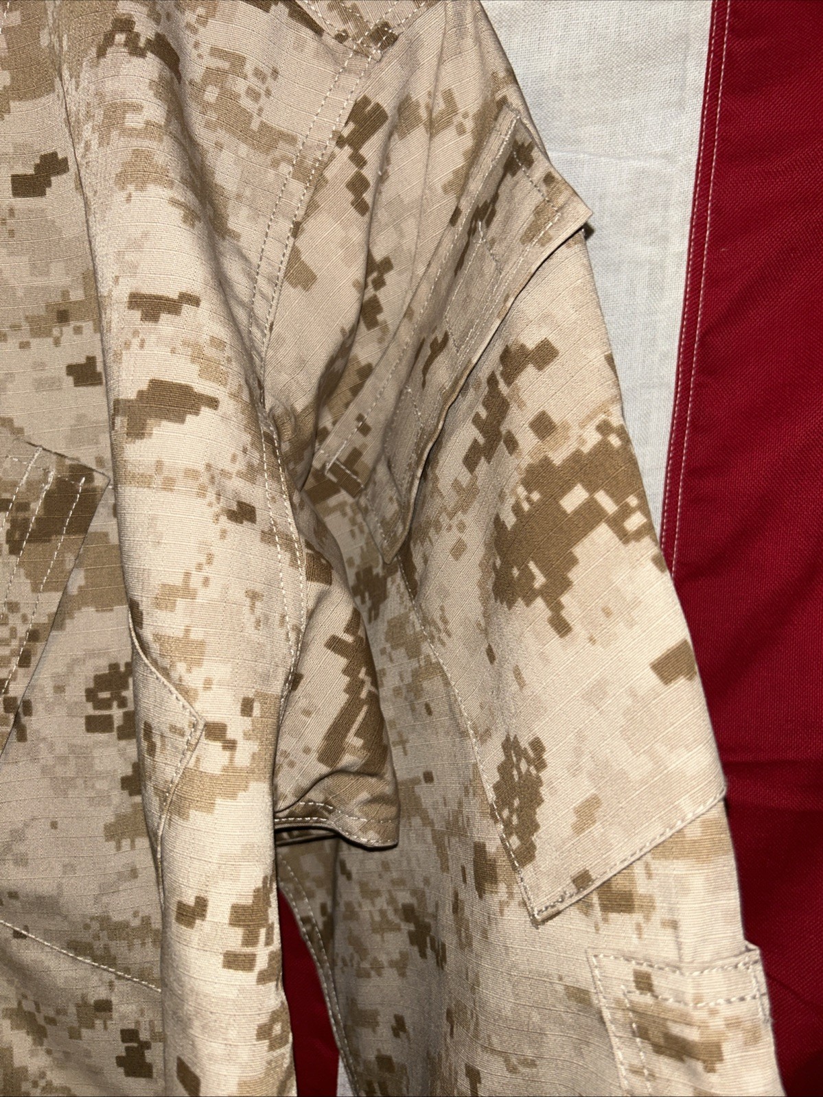 PROPPER POLY COTTON RIPSTOP ORIGINAL ACU MILITARY TACTICALCOAT MEN MEDIUM/Long