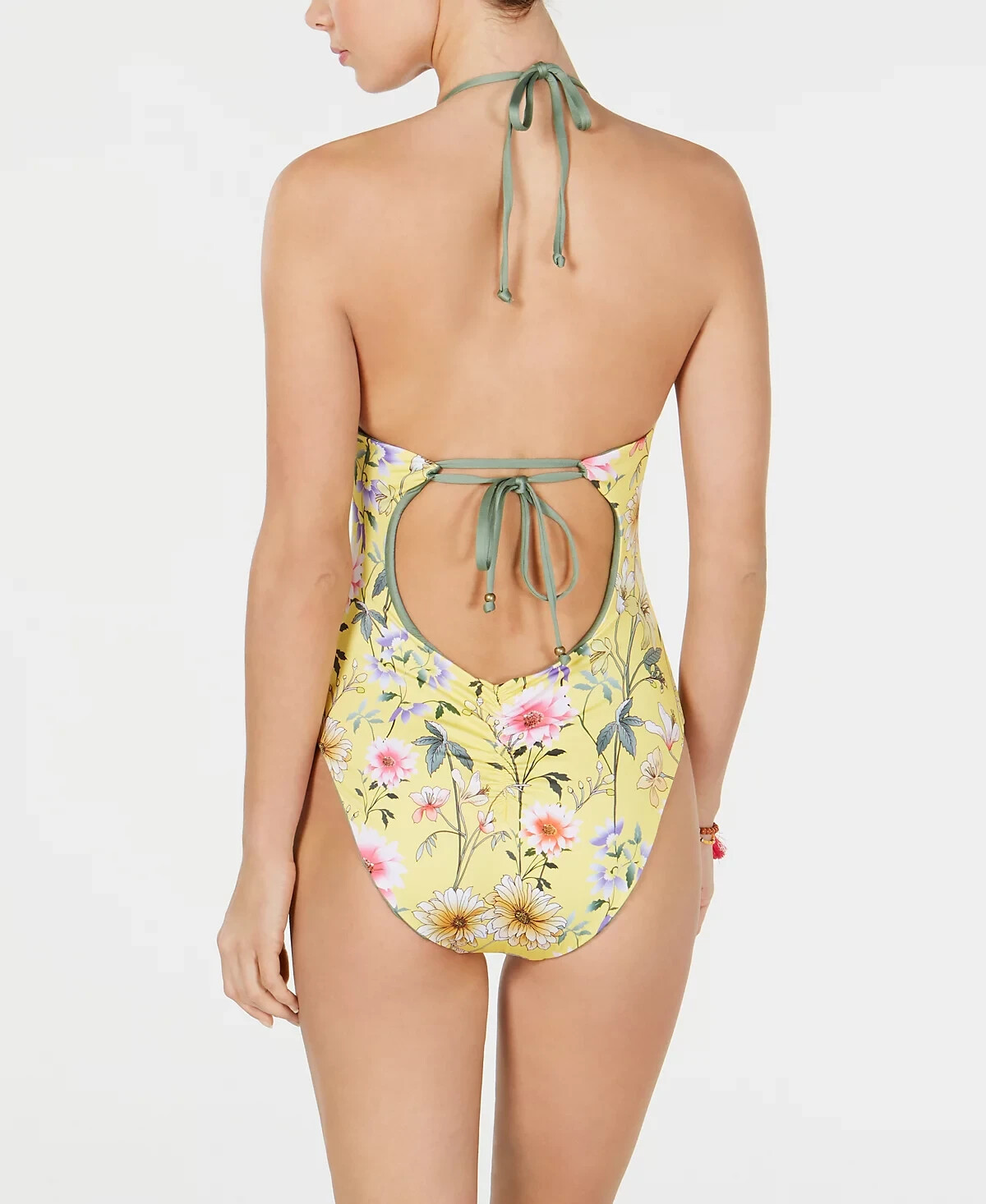 Lucky Brand Printed Reversible One-Piece Swimsuit Pick Size