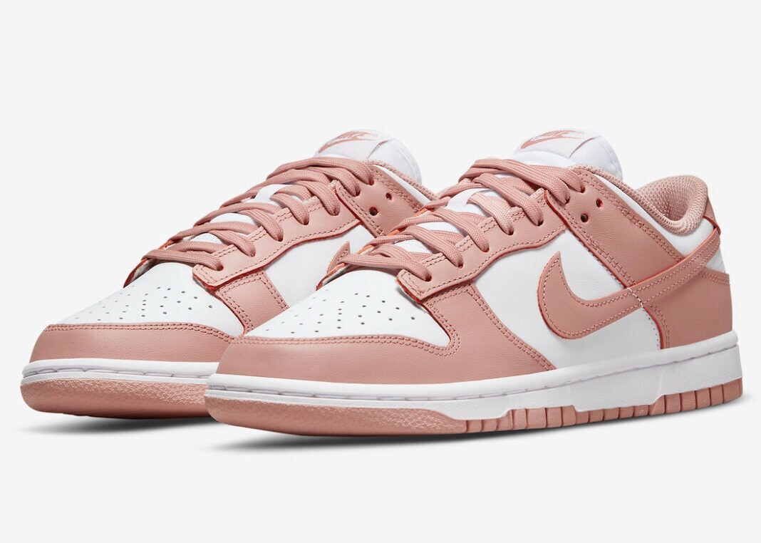Nike Dunk Low Rose Whisper Pink Sizes 5.5-11 Women’s DD1503-118 NEW