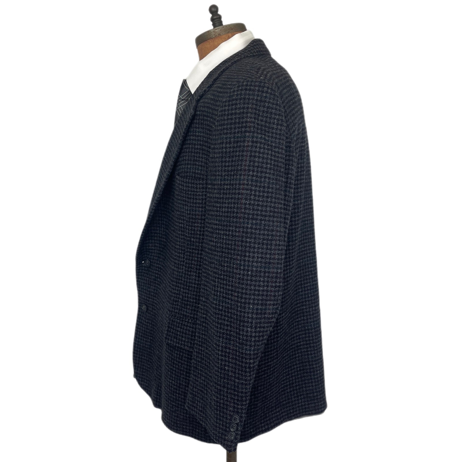 Woolrich Hounds tooth check Wool Blazer Sports Jacket Mens Sz 46 R