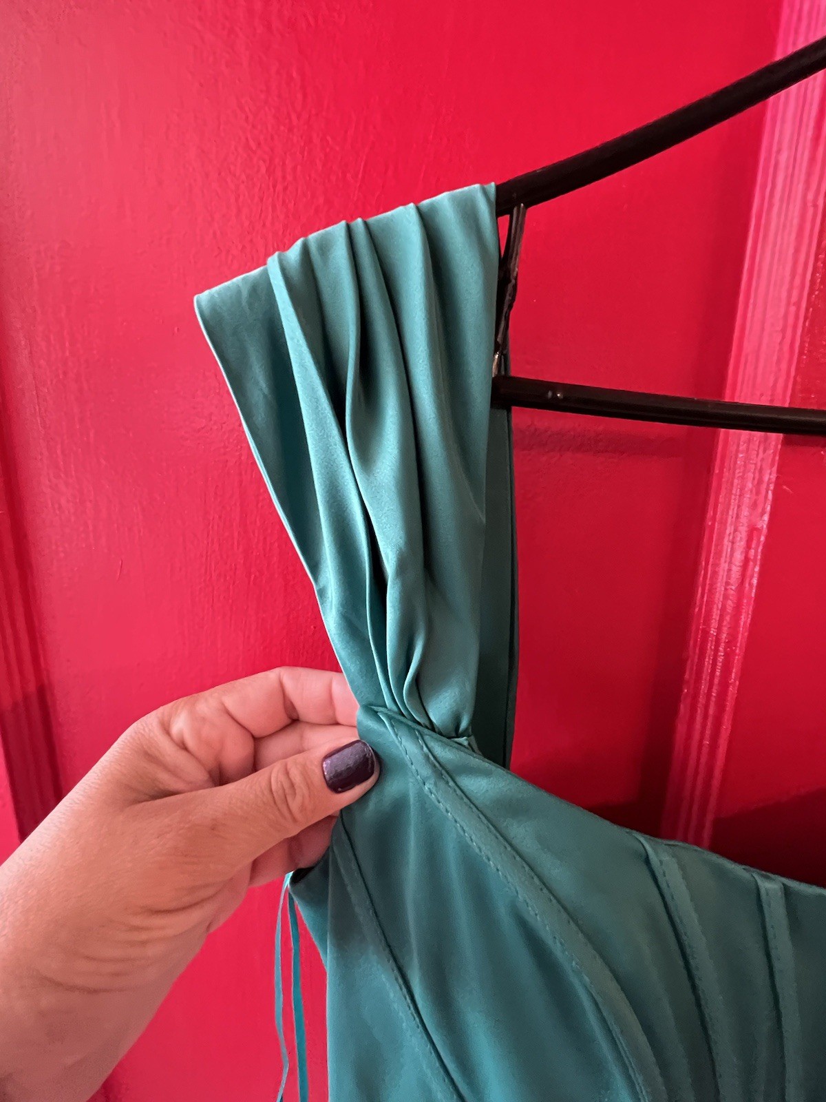 LaDivine Cinderella Divine Draped Corset Prom Dress NWT size 14