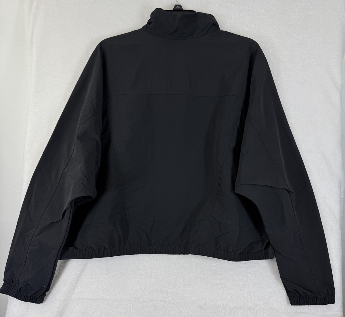 Nike Sportswear Jacket XL Womens Everything Wovens Black Full Zip Cropped NWT