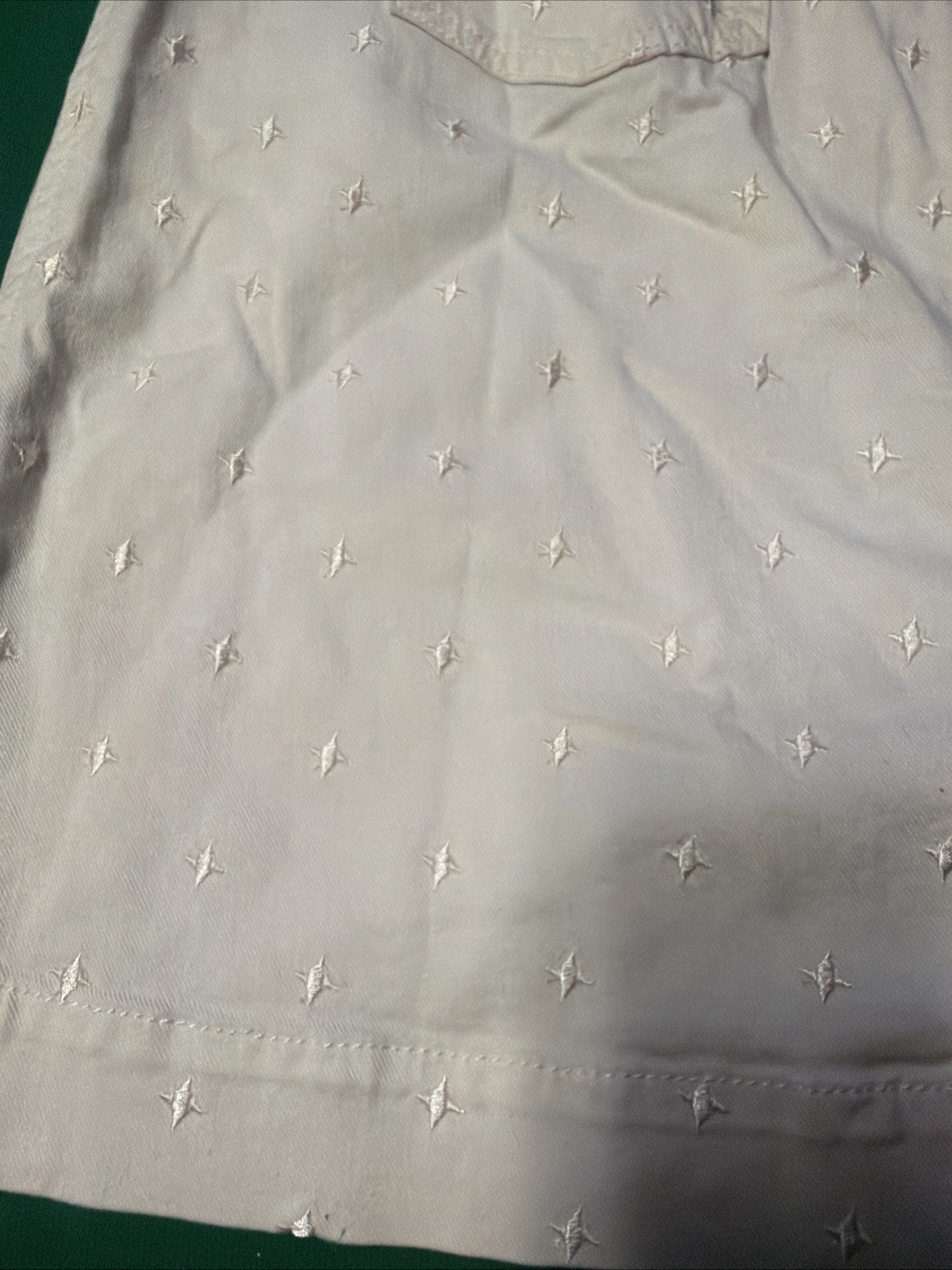 Stella McCartney White Embroidered Star Skirt Italy Women’s Italy 46 A02