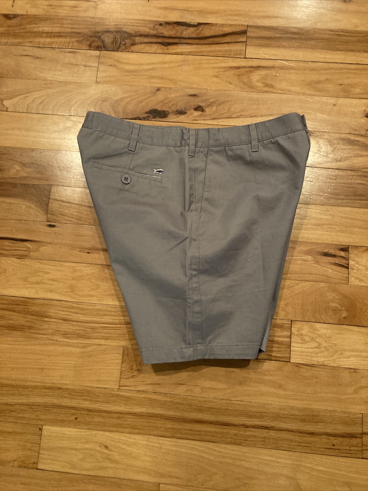 Southern Lure 100% Cotton Casual Outdoor Fishing Gray Flat Shorts Mens 36 x 6