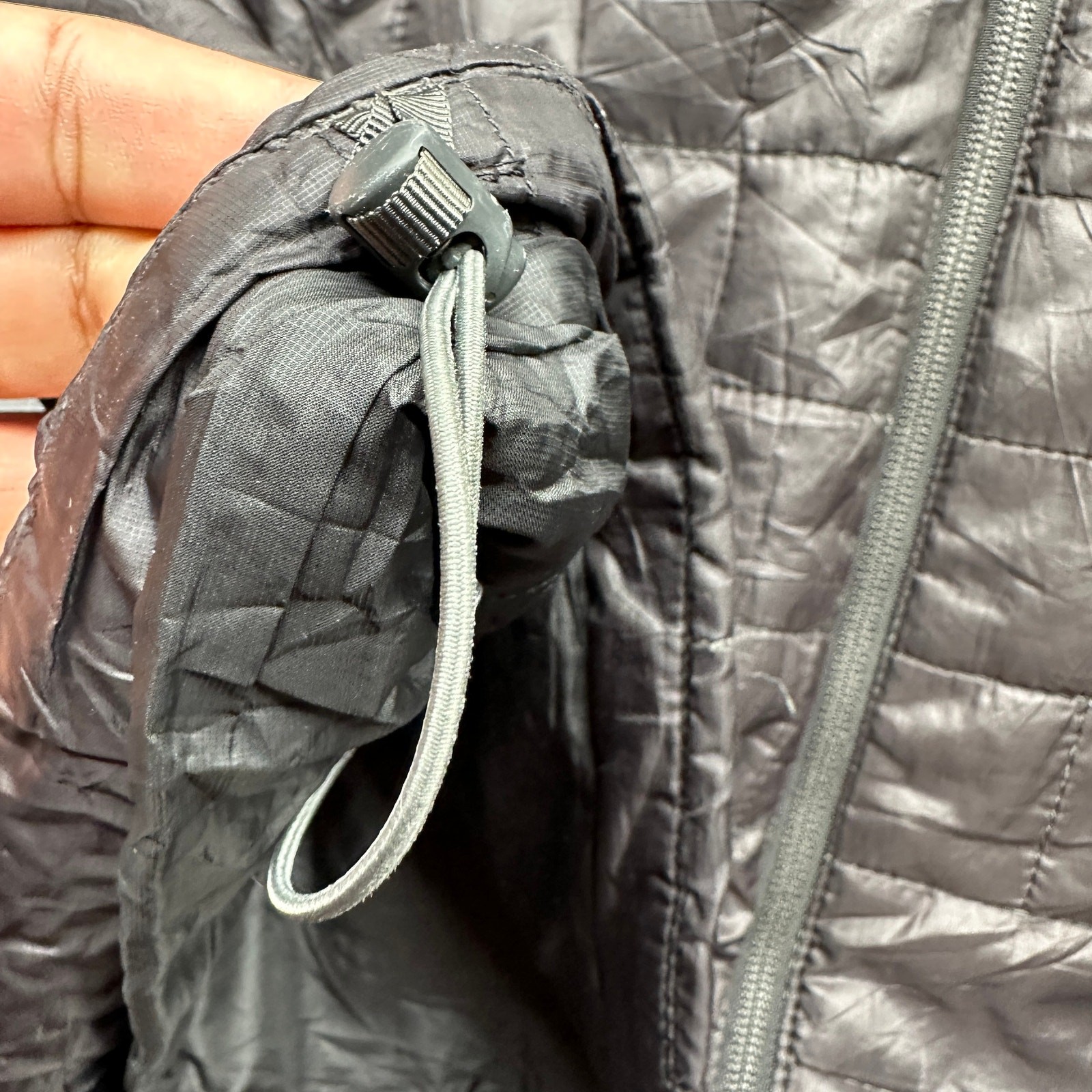 Patagonia Nano Puff Primaloft Puffer Jacket Mens XL Black Full Zip 84212