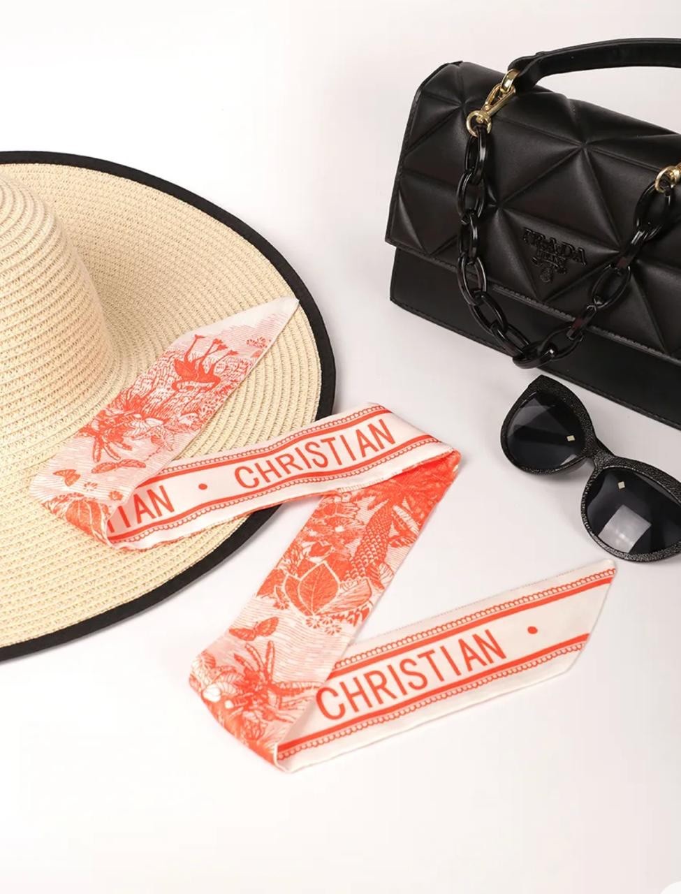 Purse scarf accessory printed a wide range of colors, scarf handle ribbon,decor