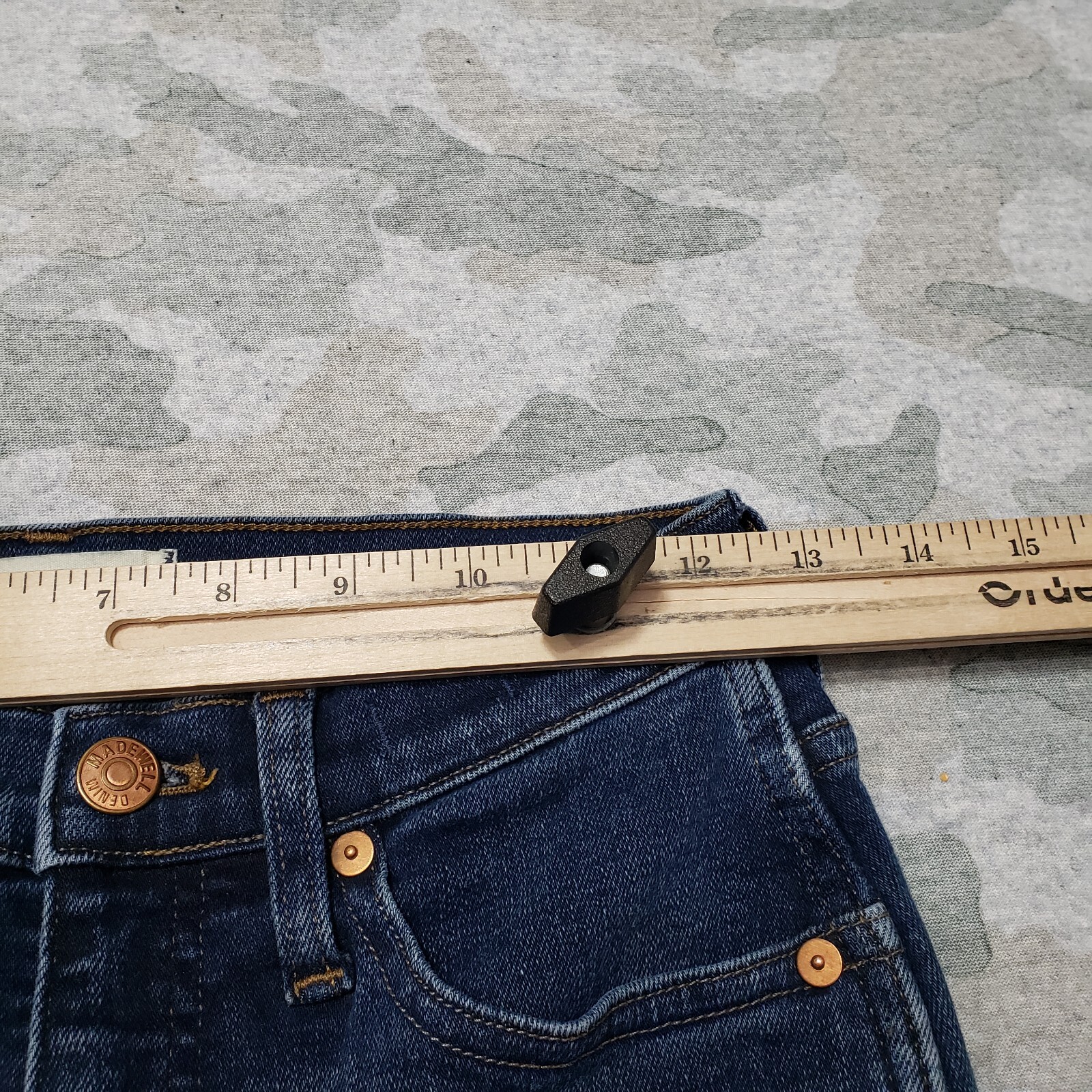 Madewell Jeans Womens 25P Blue High Rise Skinny Denim Dark Wash