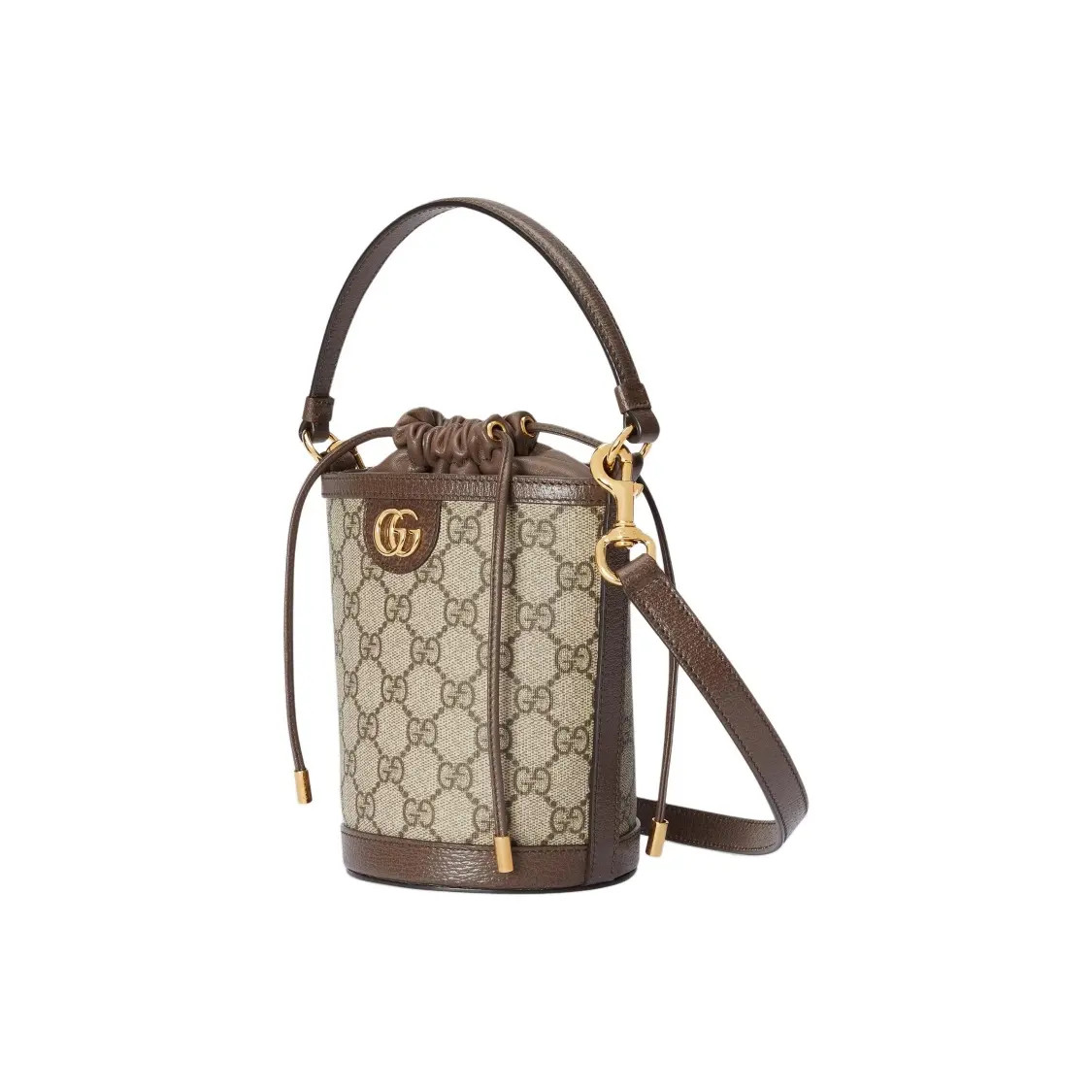 Gucci Ophidia Canvas Bag Bucket Bag Handbag Mini Women’s 4.5x3x7.8 in