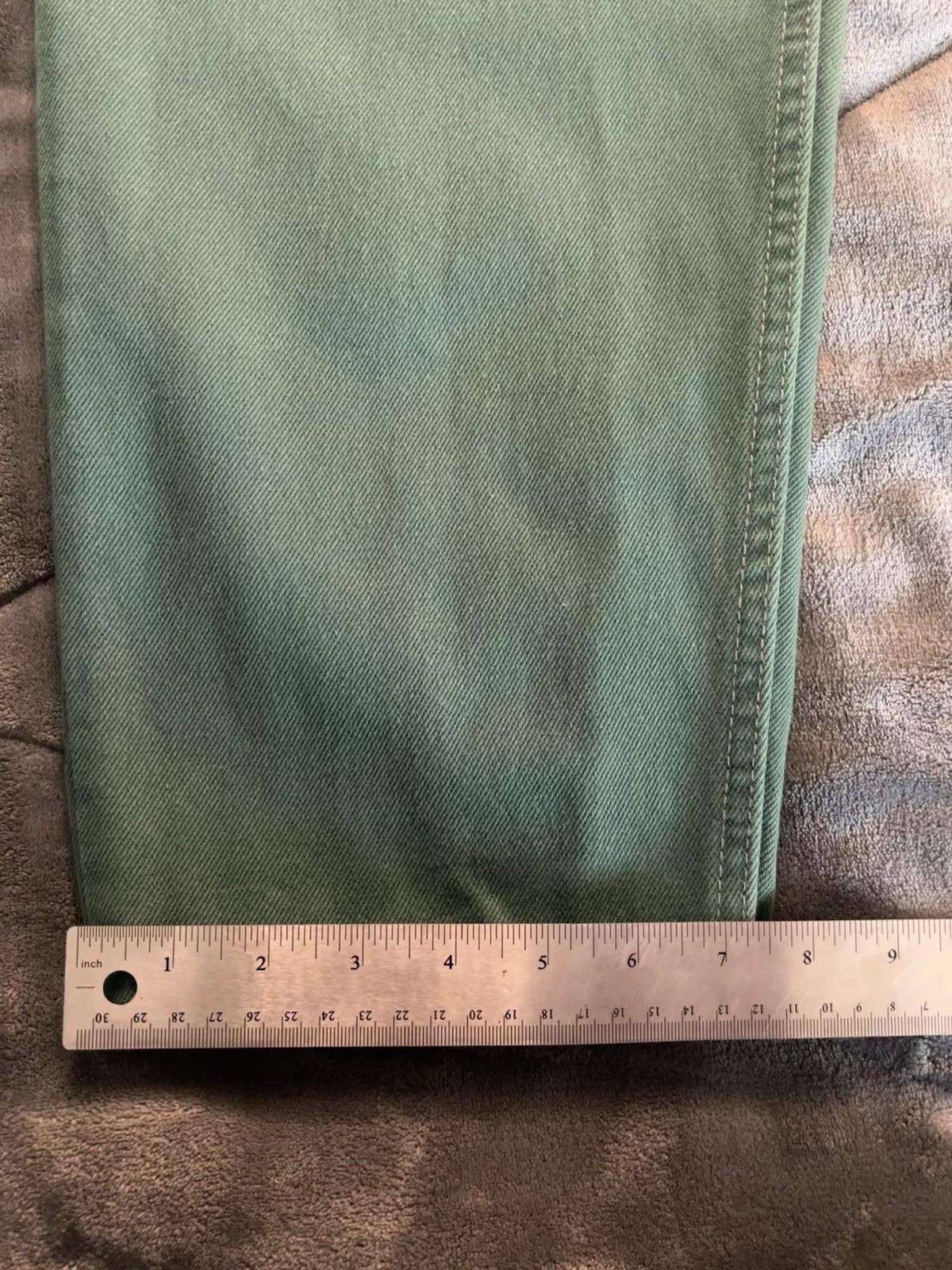 Vintage Levis 550 Jeans Mens 36X34 Green Denim Relaxed Tapered 90’s USA Made
