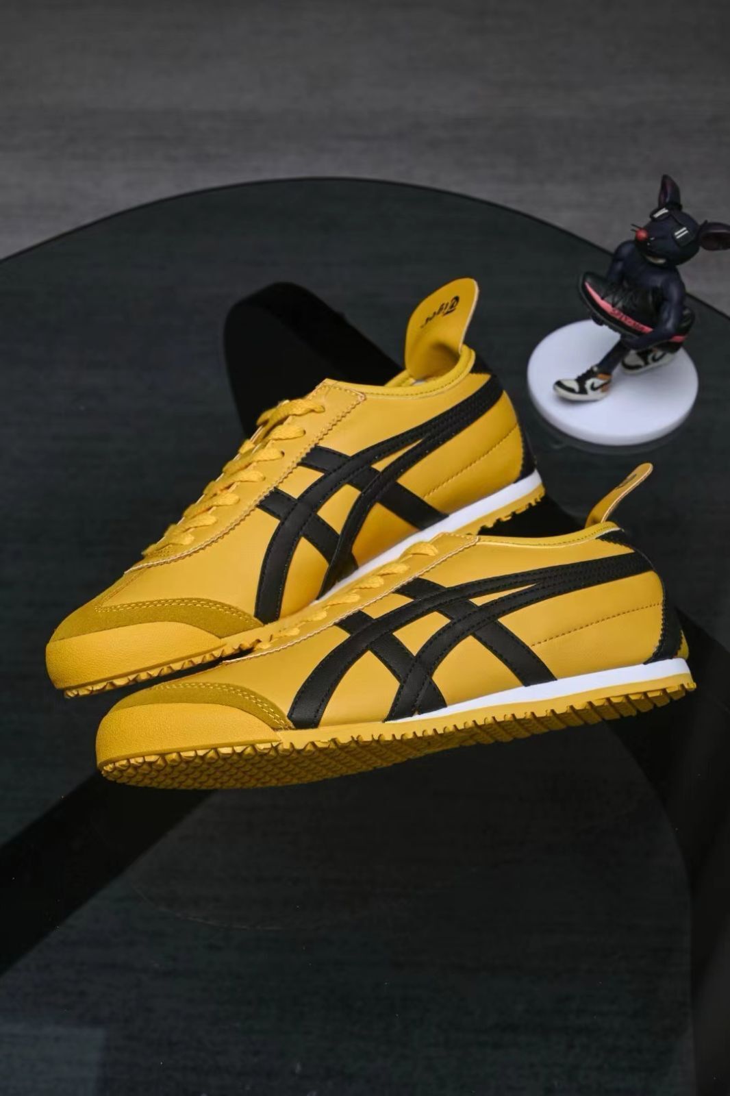 Check Description Onitsuka Tiger Sneakers MEXICO 66 Yellow Many Sizes 6-9.5 acs