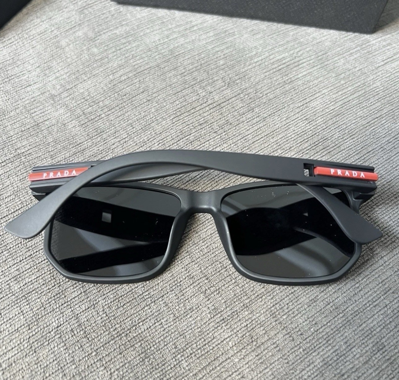 PRADA Men’s Black Designer Sunglasses FREE SHIPPING Authentic ✅