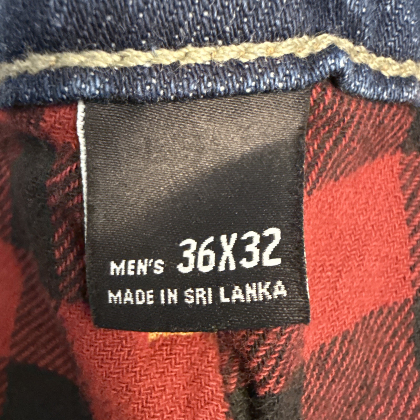 Eddie Bauer Men’s Flannel Lined Jeans 36×32 Straight Fit Brand New With Tags