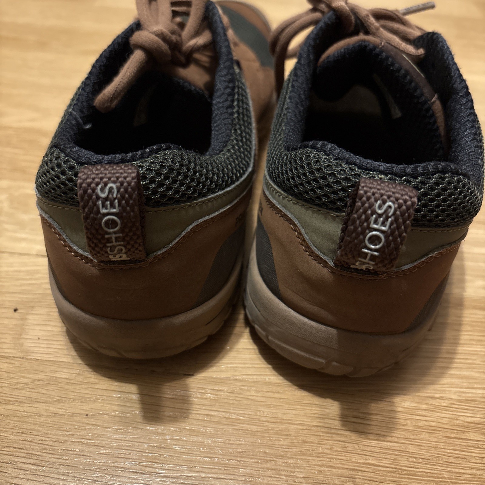 Lems Primal Zen Hiking Shoes Mens 10.5 Womens 12 Woodward Brown Used Trail