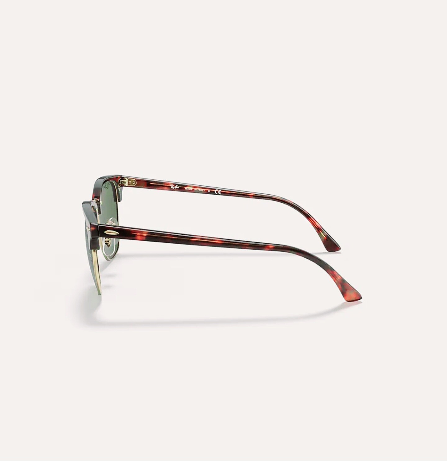 Ray-Ban ClubMaster RB3016 Tortoiseshell/Gold Green Lenses Unisex Sunglasses