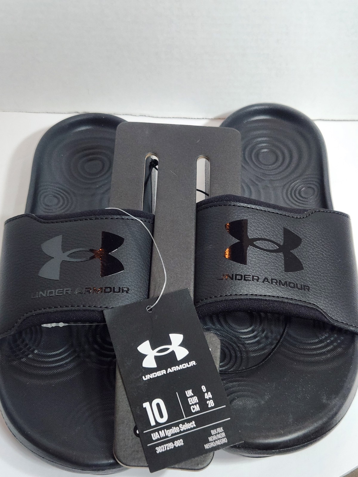 Under Armour Ignite Select Slide Sandal – Black/Black New, Men’s Size 10