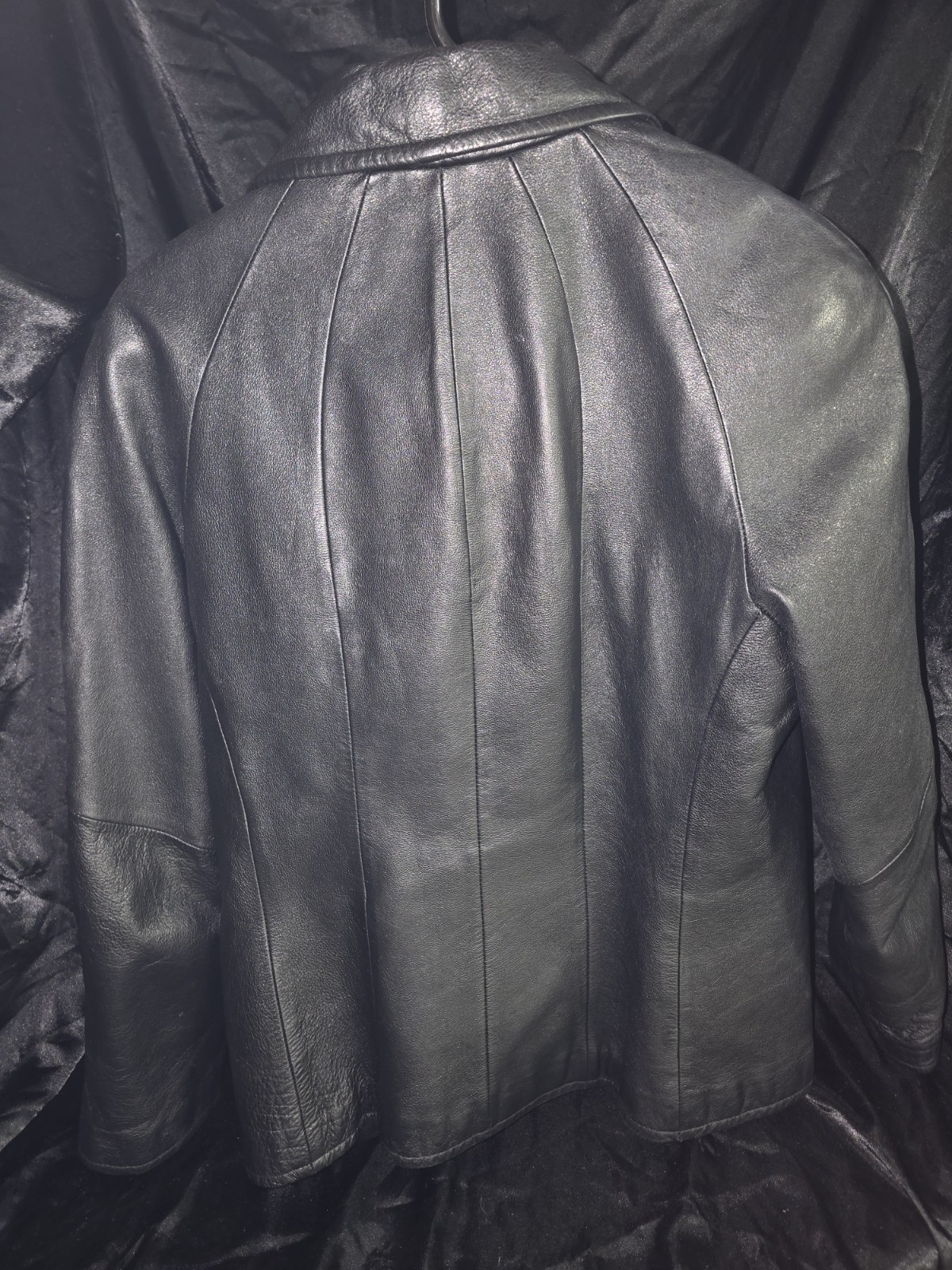 Wilsons Leather Experts MAXIMA Jacket Zip Front Women’s Medium 100% Leather