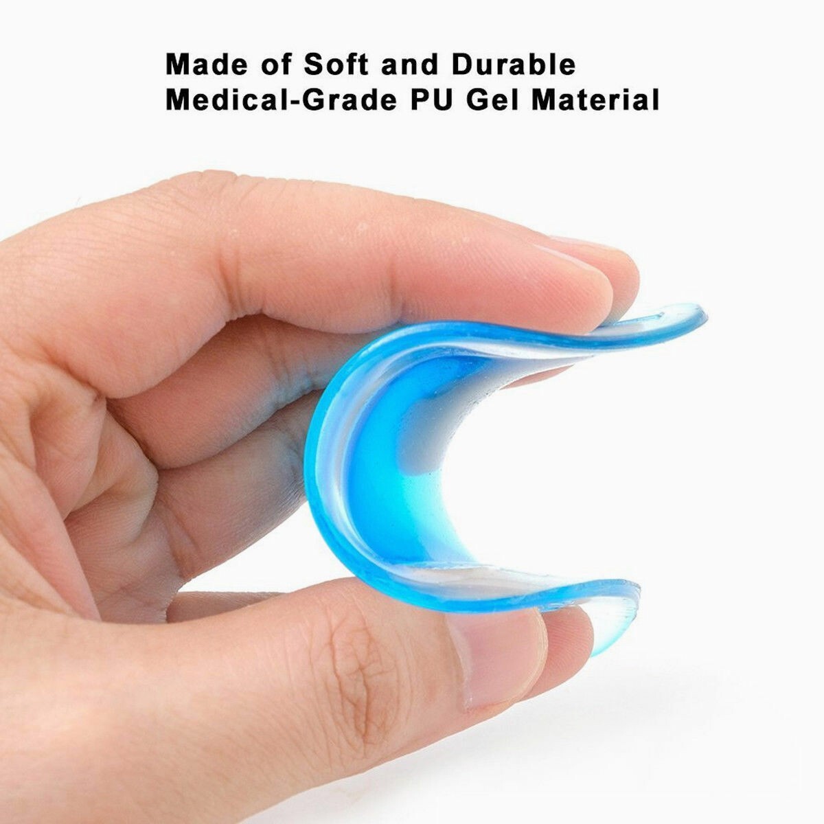 Arch Orthotic Support Insole Corrector Gel Pads Shoe Silicone Inserts Reusable