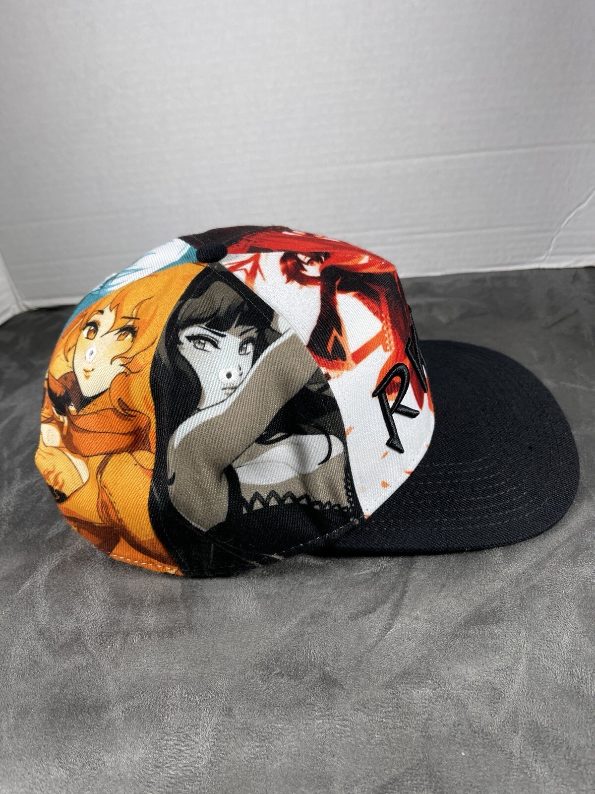 Rooster Teeth RWBY Red White Blue Yellow Anime New Unused Hat Cap Snapback