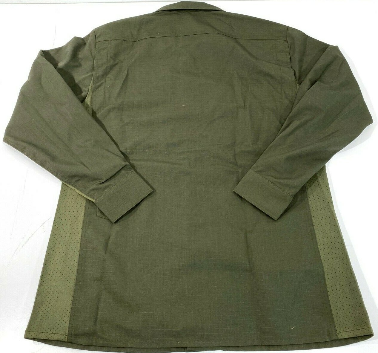 NWT LARGE REG BLAUER MENS BDU TACTICAL LONG SLEEVE ZIP SHIRT 8730 OD GREEN LG