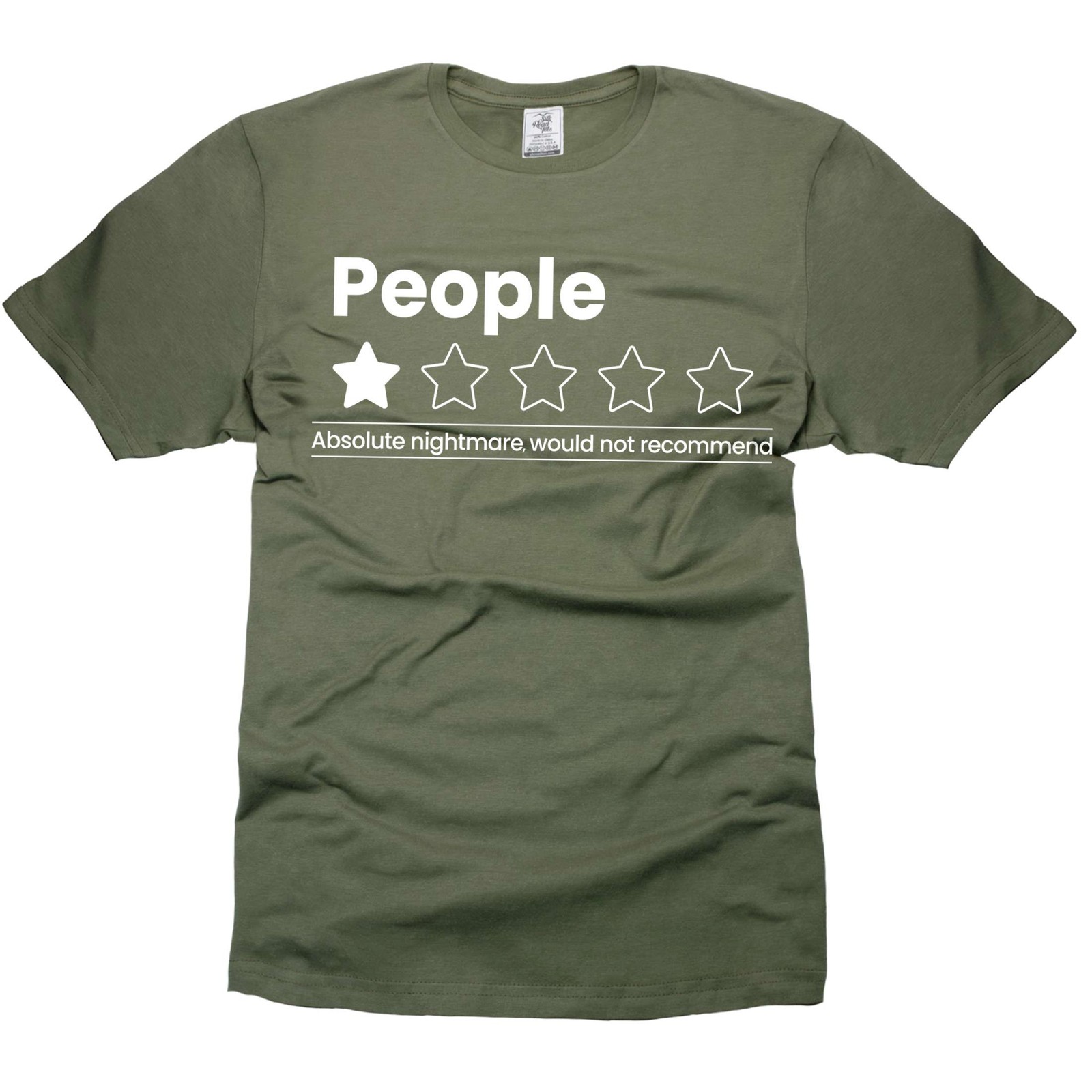 Funny Introvert Shirt People Not Recommend T-Shirt Anti Social Person Gift Tee