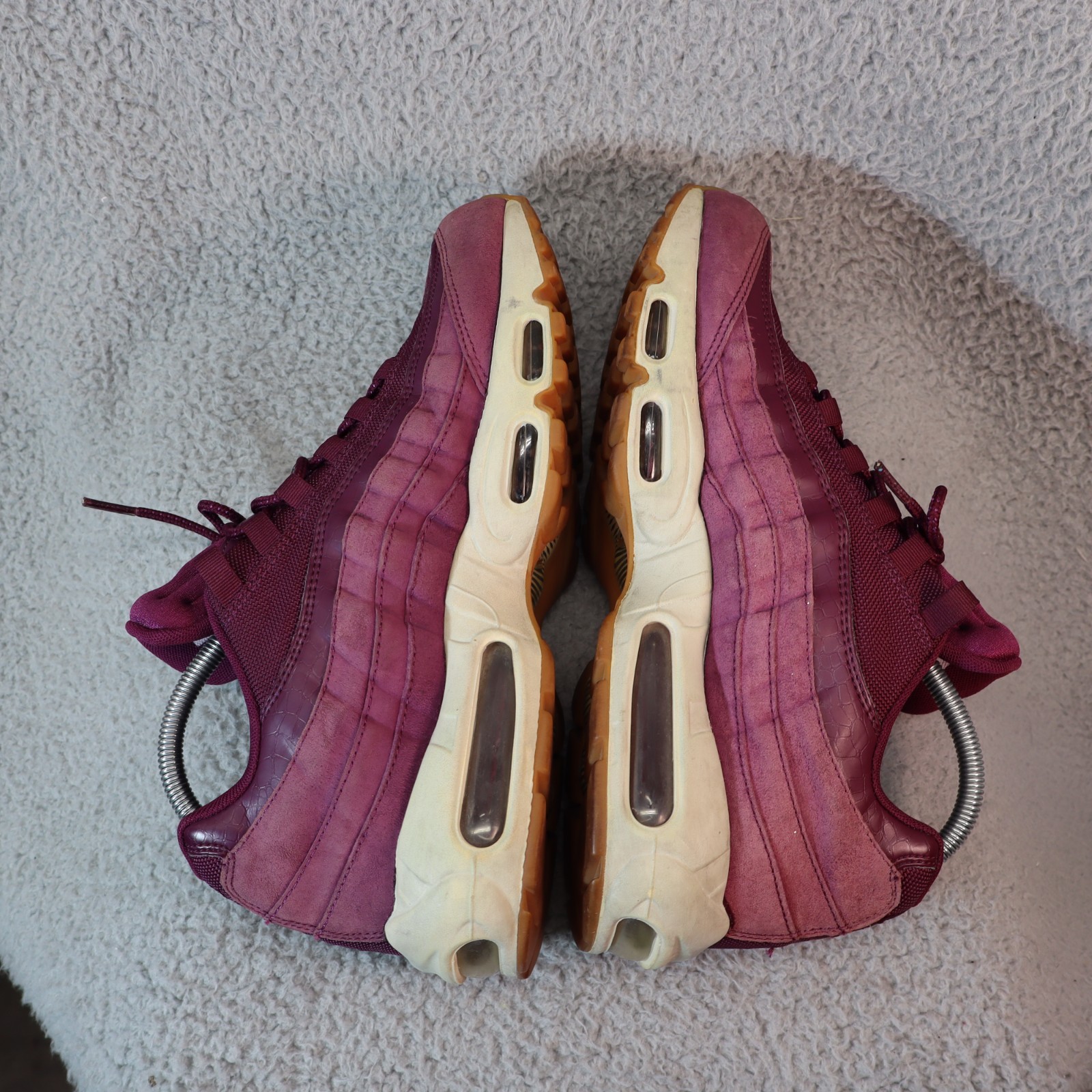 Air Max 95 Bordeaux Gum SE Sz 10.5 Used no box