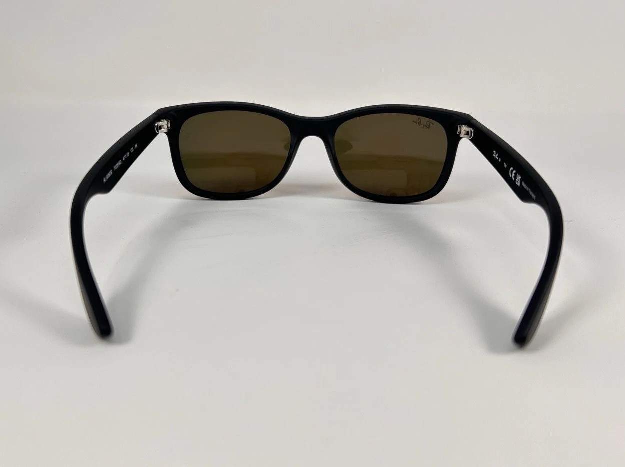 Ray-Ban Jr RJ9052S Black Rubber Matte Sunglasses 7028/6Q 47[]15-3N