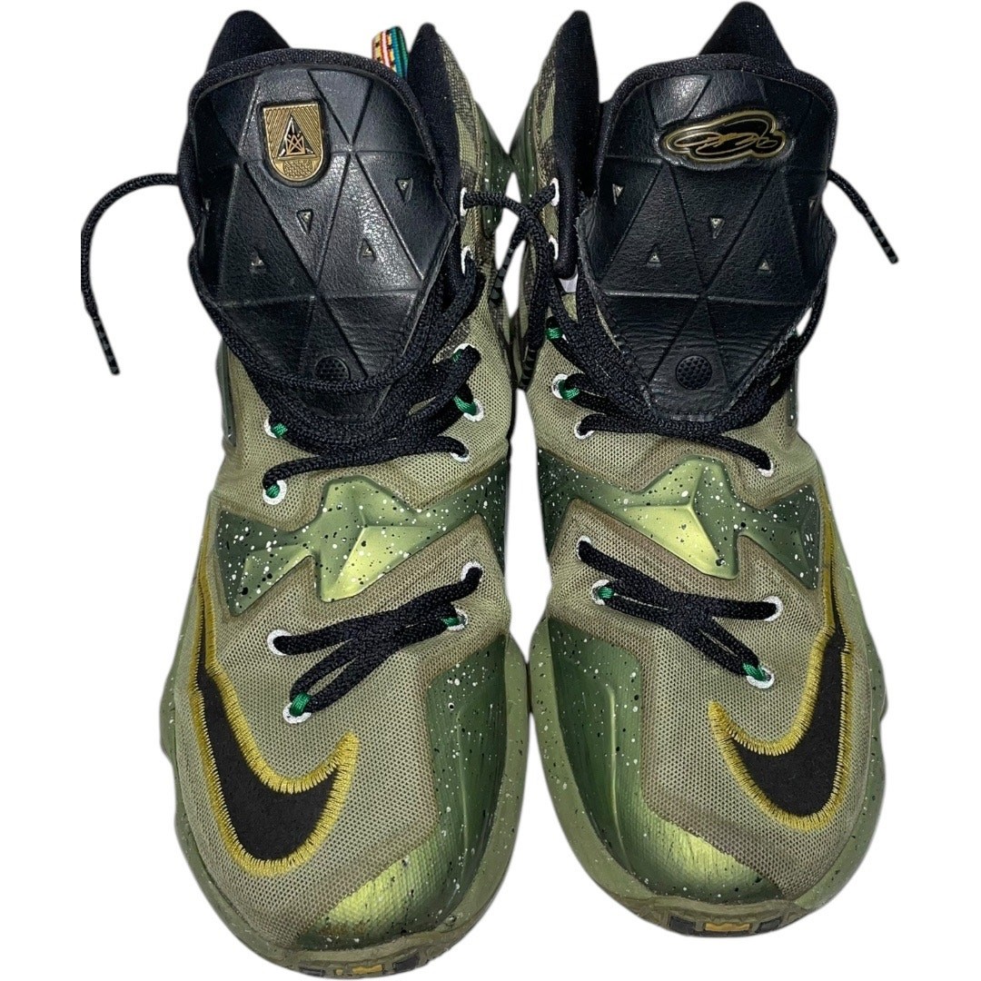 NIKE Lebron James XIII All Star Northern Lights Green Sneakers Size: US 10