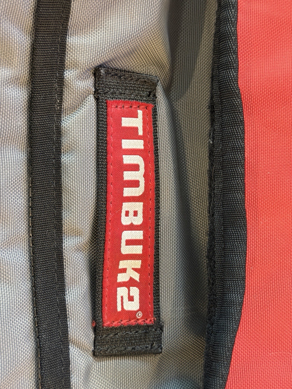 Timbuk2 Messenger Bag – Laptop Bag – Shoulder Sling Bag – Red & Grey