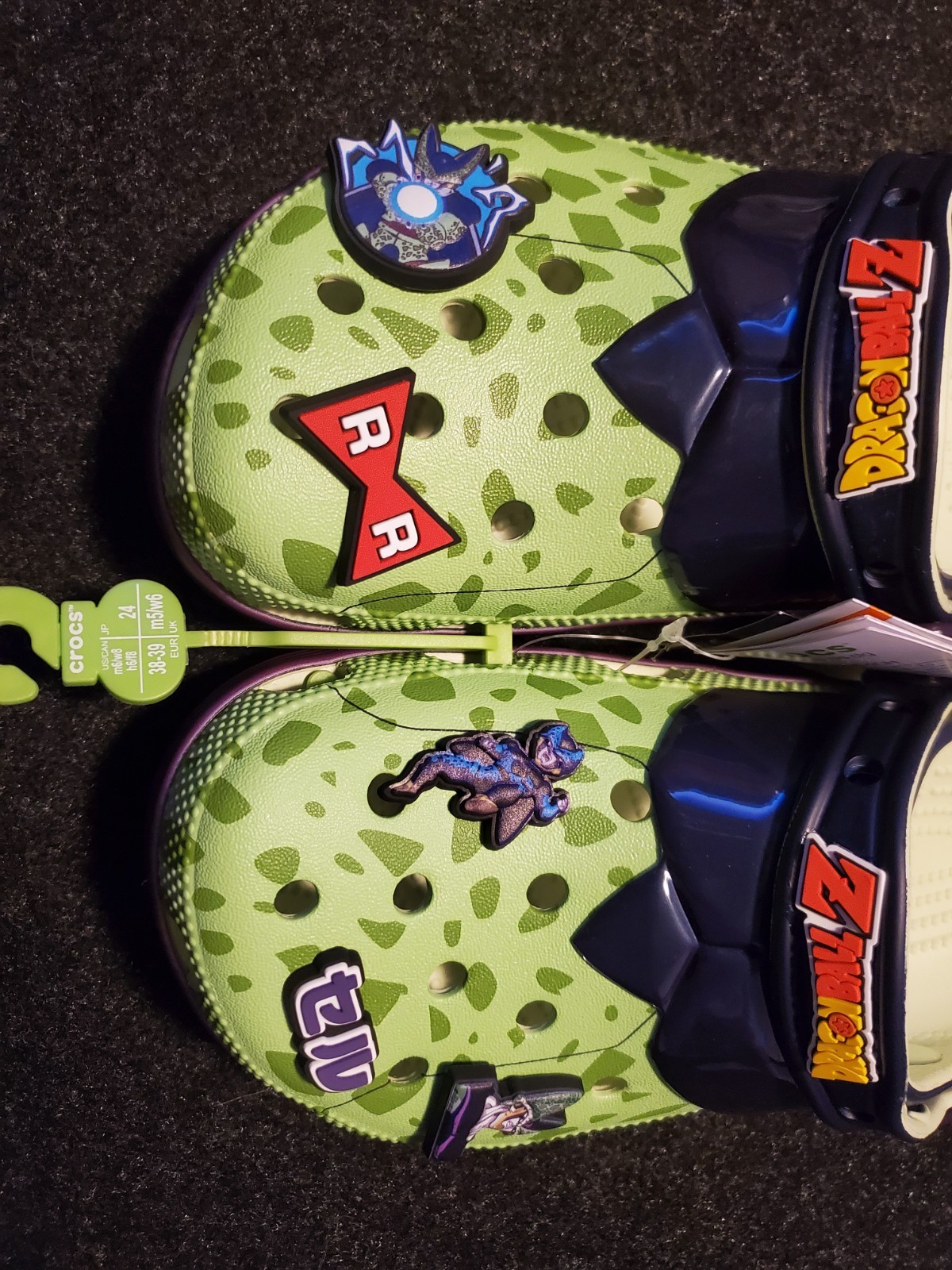 Crocs Dragon Ball Z Cell Classic Clogs Adults Unisex US M6 W8 211205-90H