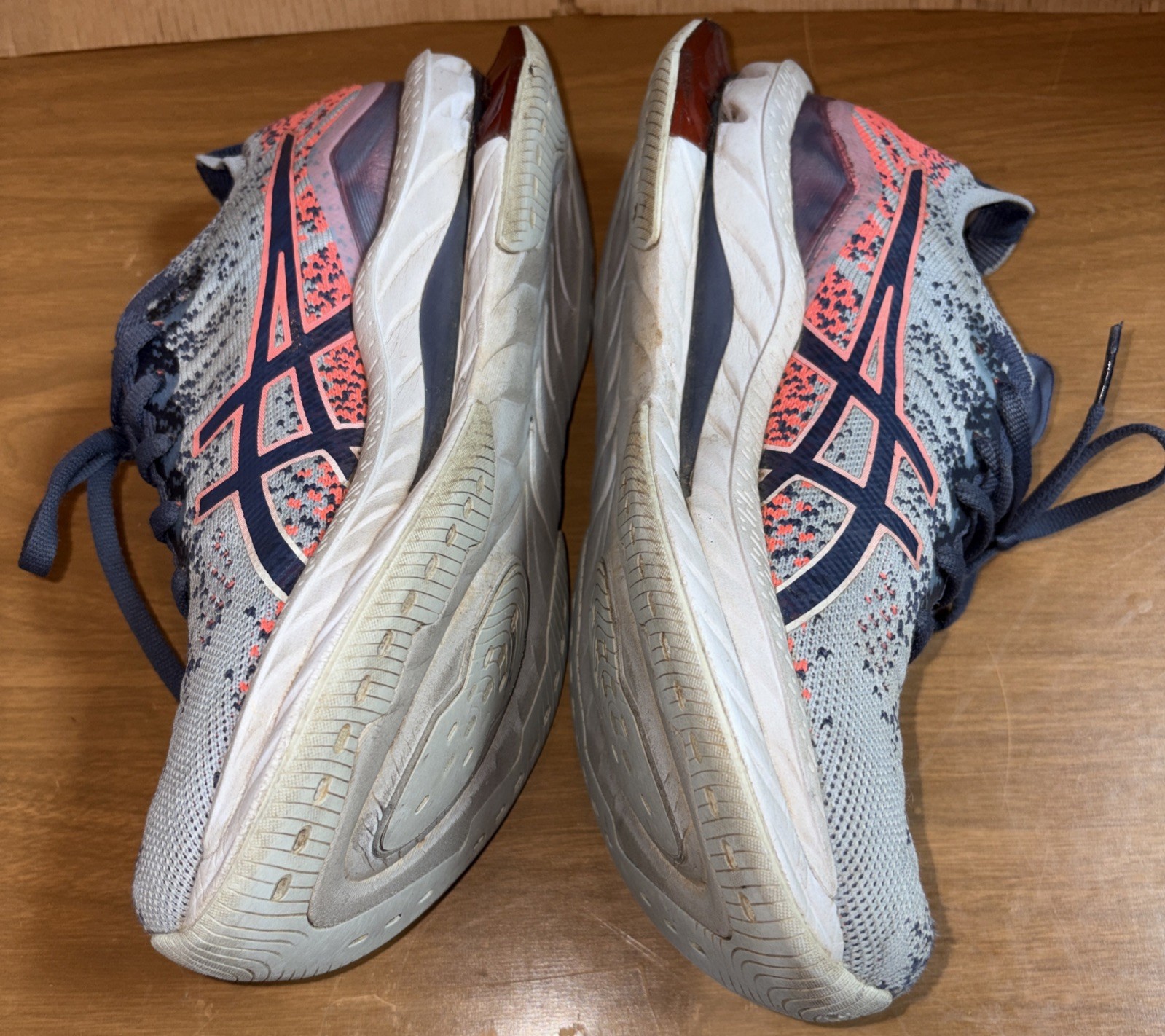 Asics GEL-KINSEI FF Blast Running Shoes Blue Grey Tie Dye Look Women 8.5