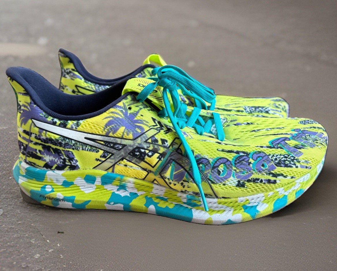 Asics Noosa Tri 14 Tropical -Safety Yellow Men Size 8 / Triathlon Shoes Sneakers