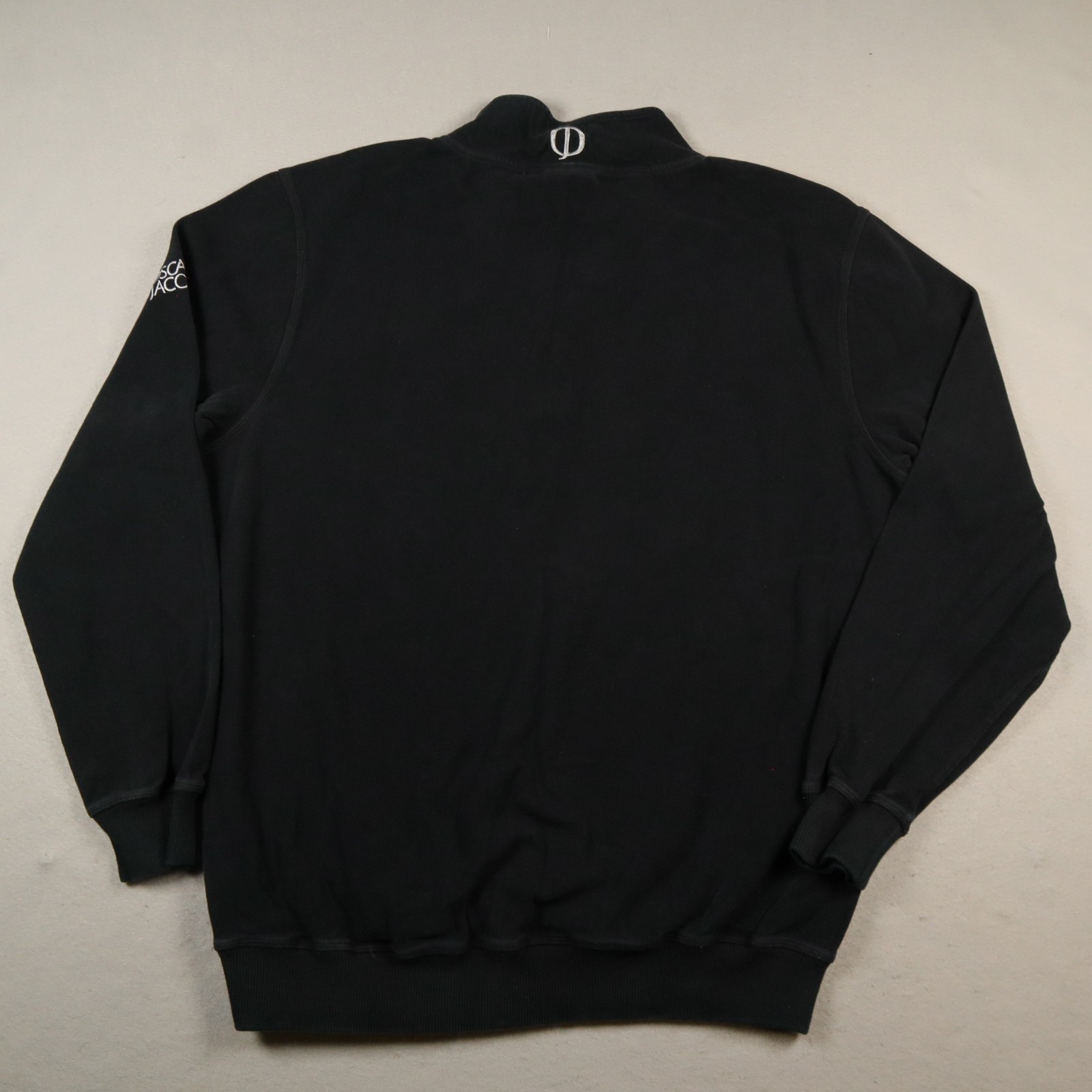 Oscar Jacobson Budd Half Zip Pullover Men’s 2XL Waterville Golf 1/4 Black