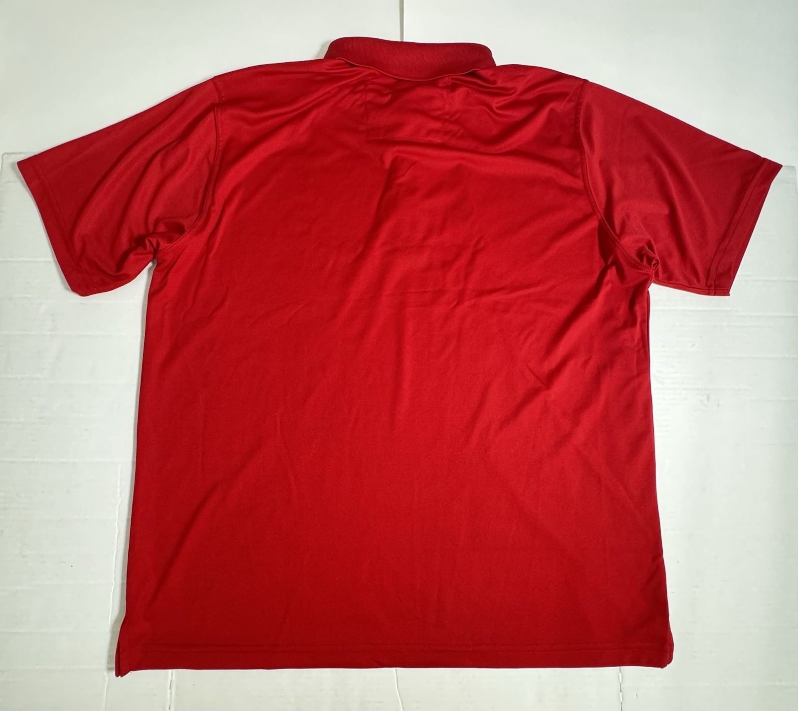 Pre Owned Excellent USC Trojans Apparel Polo Short Sleeve Shirt Red Men Sz Large