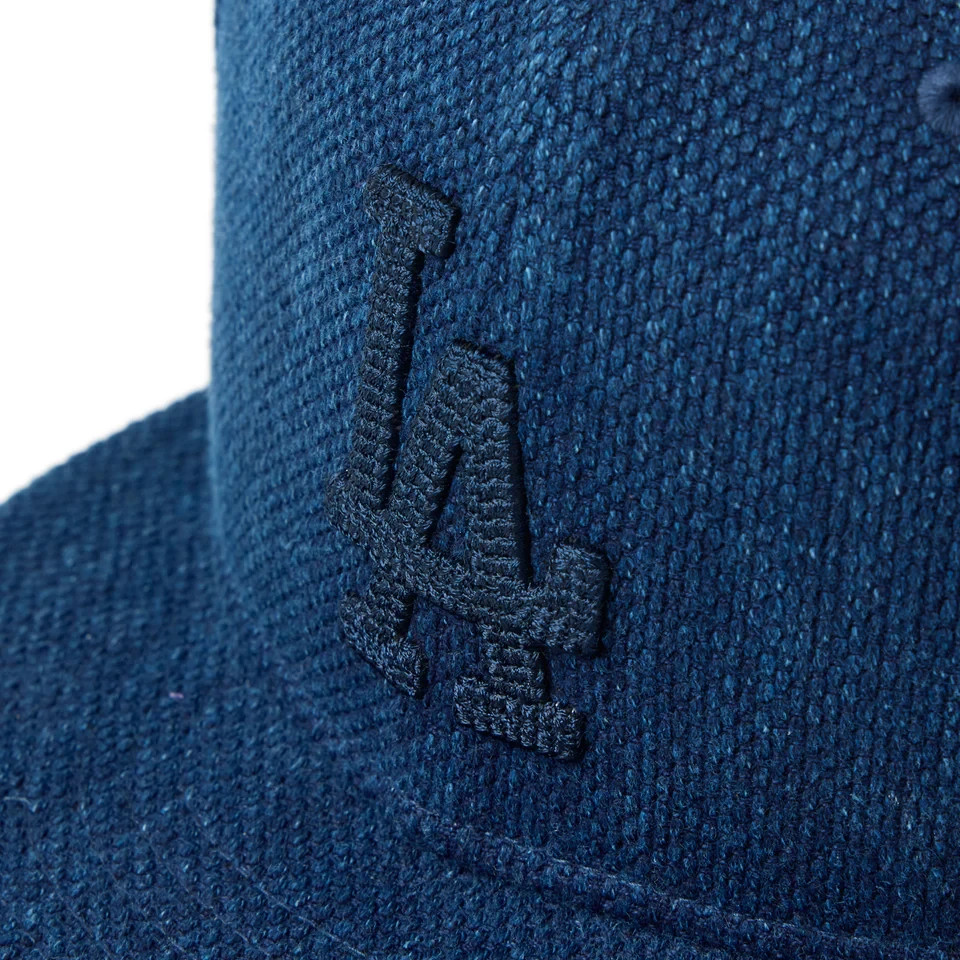 NEW ERA 59FIFTY Los Angeles Dodgers Bushu Sho-Aizome Washed Indigo Blue 7 3/8