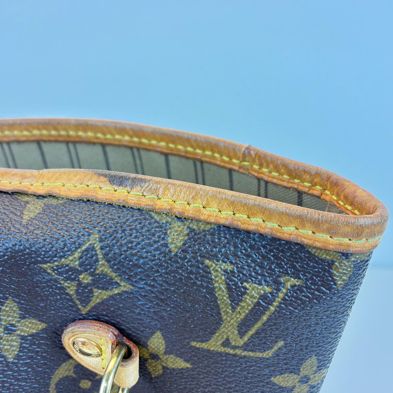 LOUIS VUITTON Neverfull MM Tote Bag M40156 Monogram canvas Brown