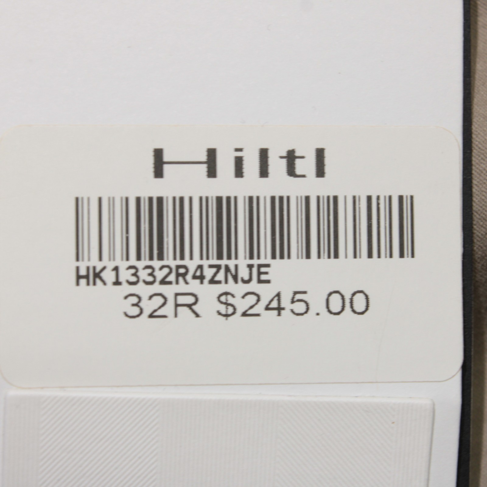 Hiltl NWD Chinos / Casual Pants Size 48 (32 US) Tourist in Beige Cotton Blend