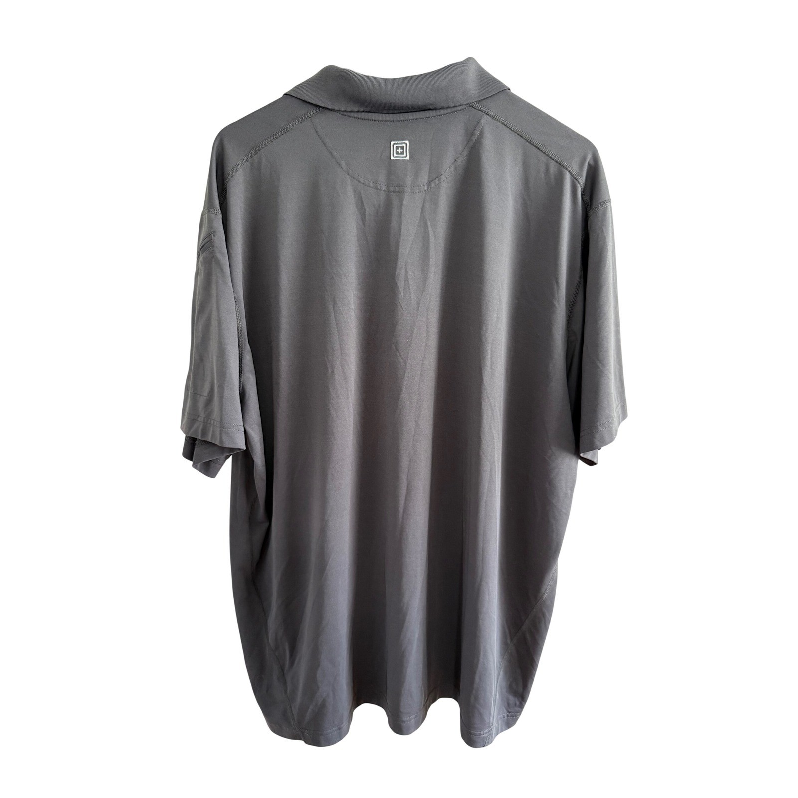 5.11 Tactical Performance Polo Shirt Size 2XL Dark Gray Short Sleeve EUC