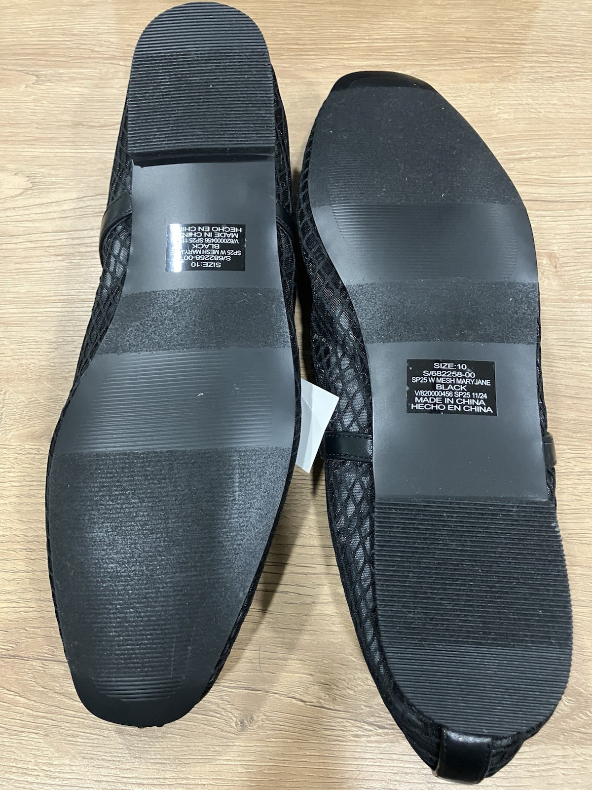 Gap Women’s Synthetic Mesh Mary Jane Flat Shoes Size 10 NWT