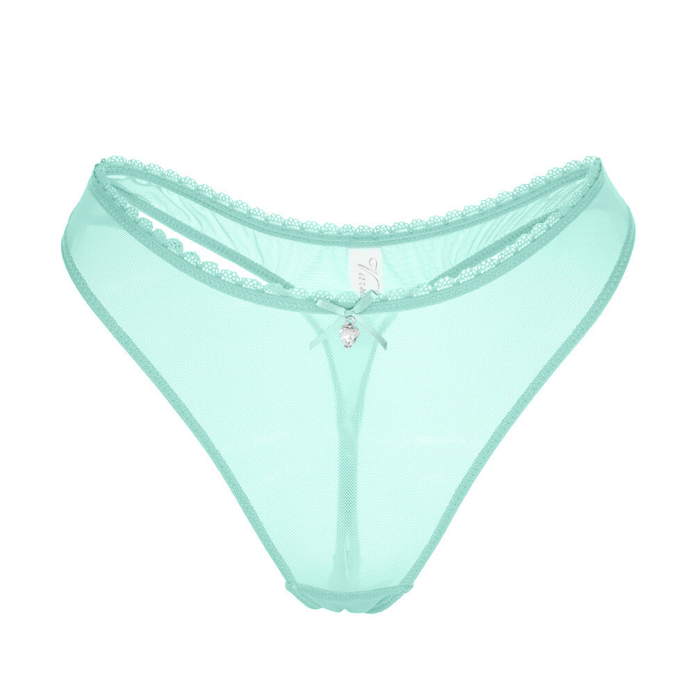 Women Briefs Sheer Mesh Sexy Thin Style Underpants Seductive Thong Knicker S-XXL