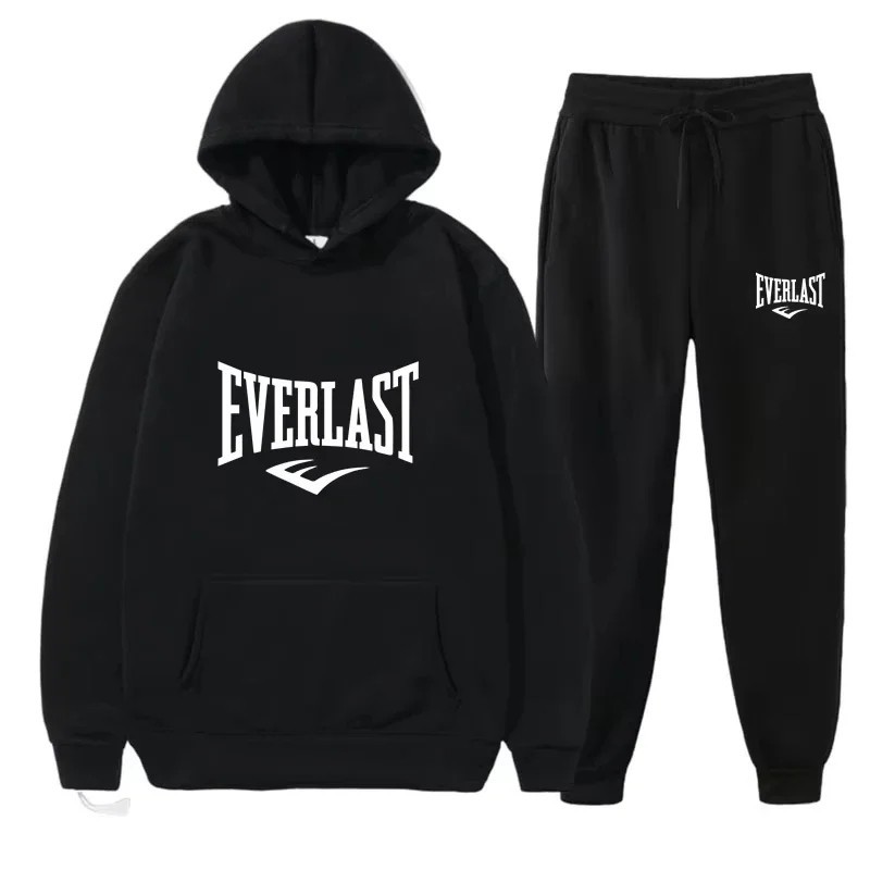 2025 New Fashion Hoodie EVERLAST Men’s Sportswear Solid Blazer Men’s.