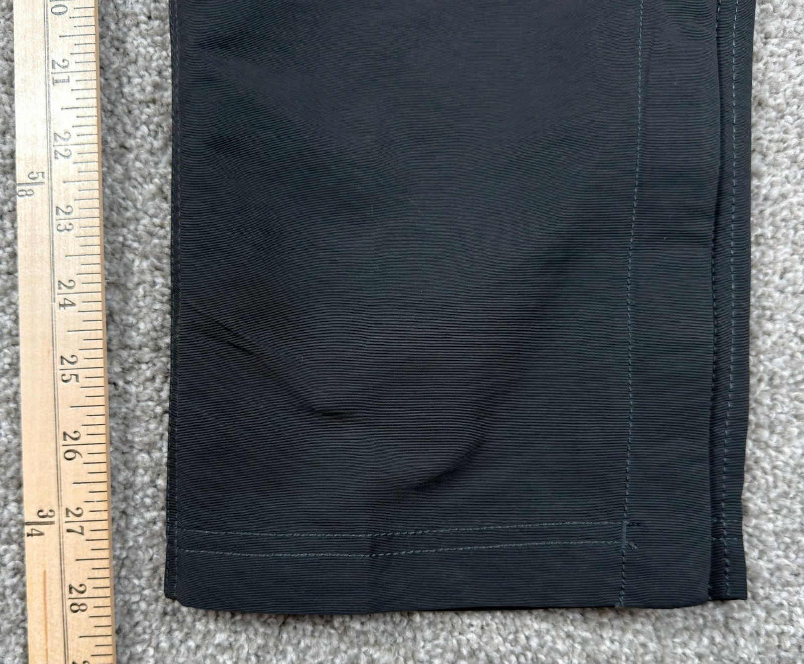 The North Face Hiking Pants Men’s 32×28 Black Stretch Zip Leg Outdoor Trail