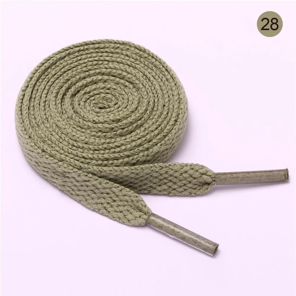 1 Pair Flat Shoelaces Classic AF1 Shoe Laces Sports Casual Unisex Strings