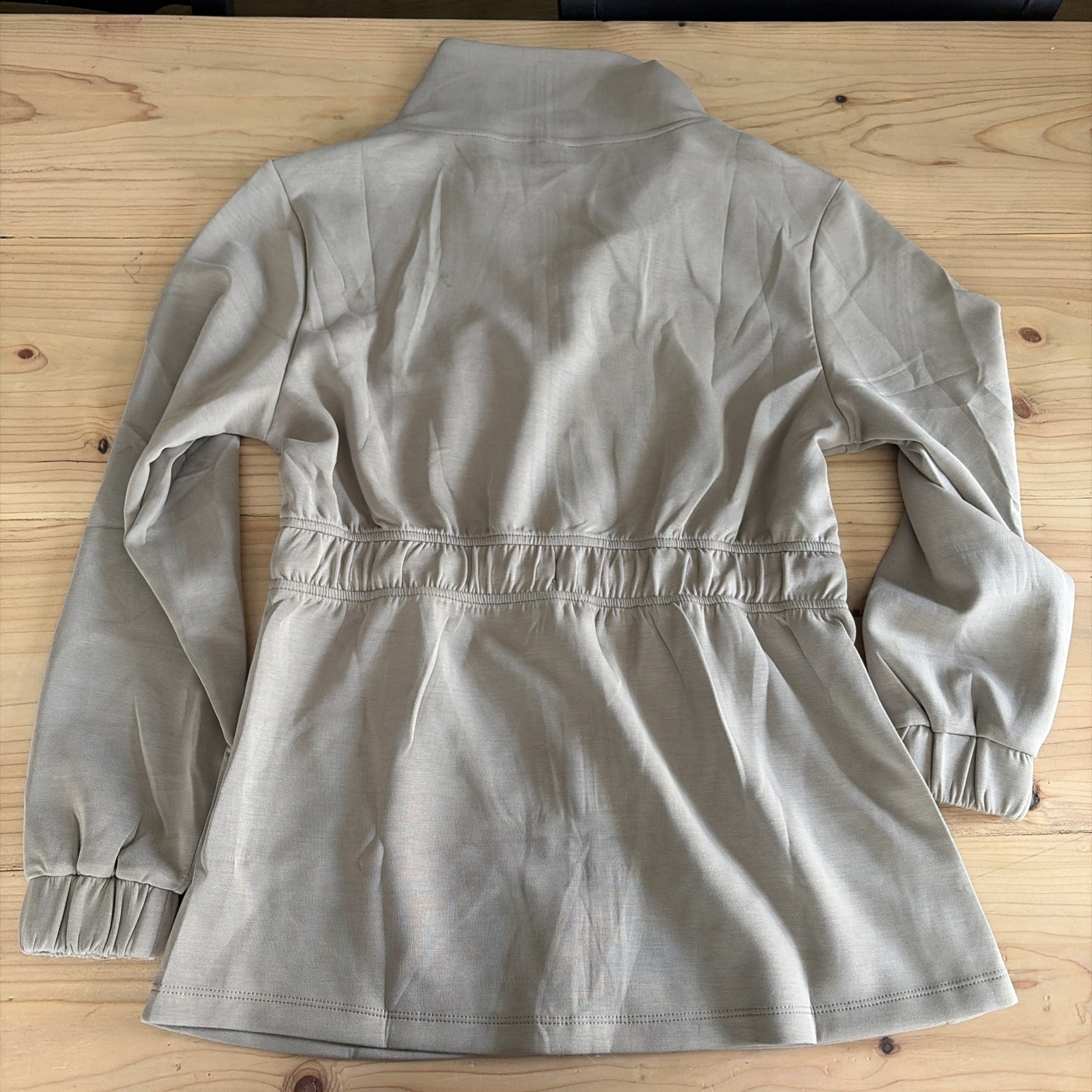 Member’s Mark Women’s XS Black Relaxed Fit Soft Sandwash Jacket NWT