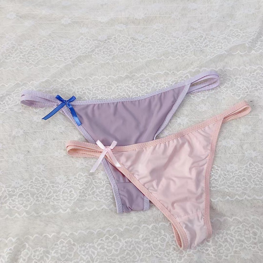Mens for lingerie Bra Bras Briefs All Seasons Breathable Cotton Ice Silk Low