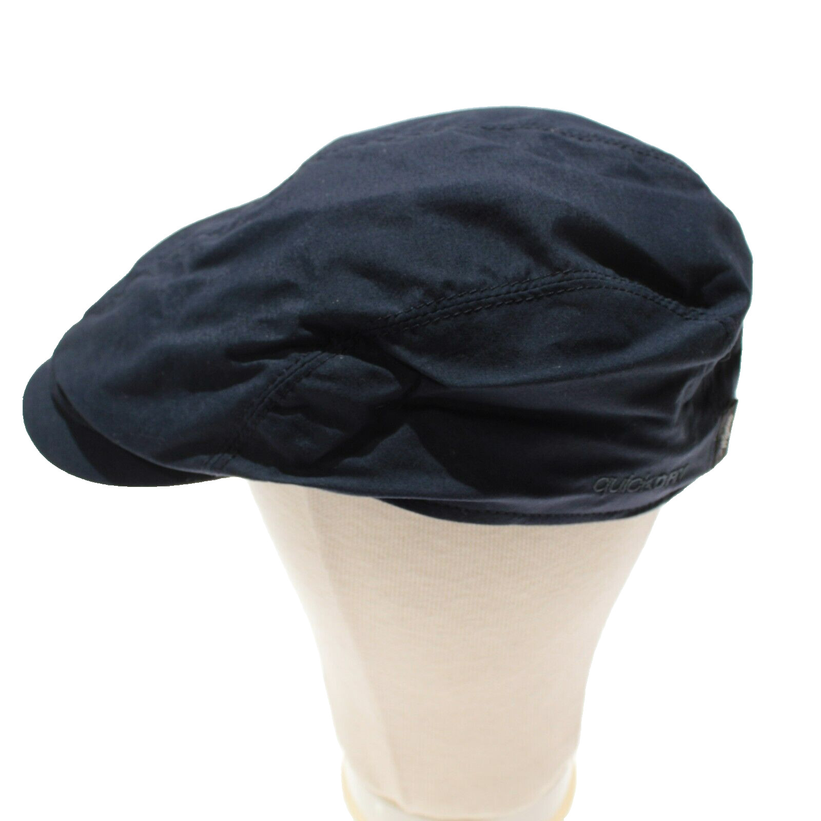 Wigens NWT Ivy Sport Newsboy Cap Size 59, 7 & 3/8ths Solid Blue 100% Polyamide