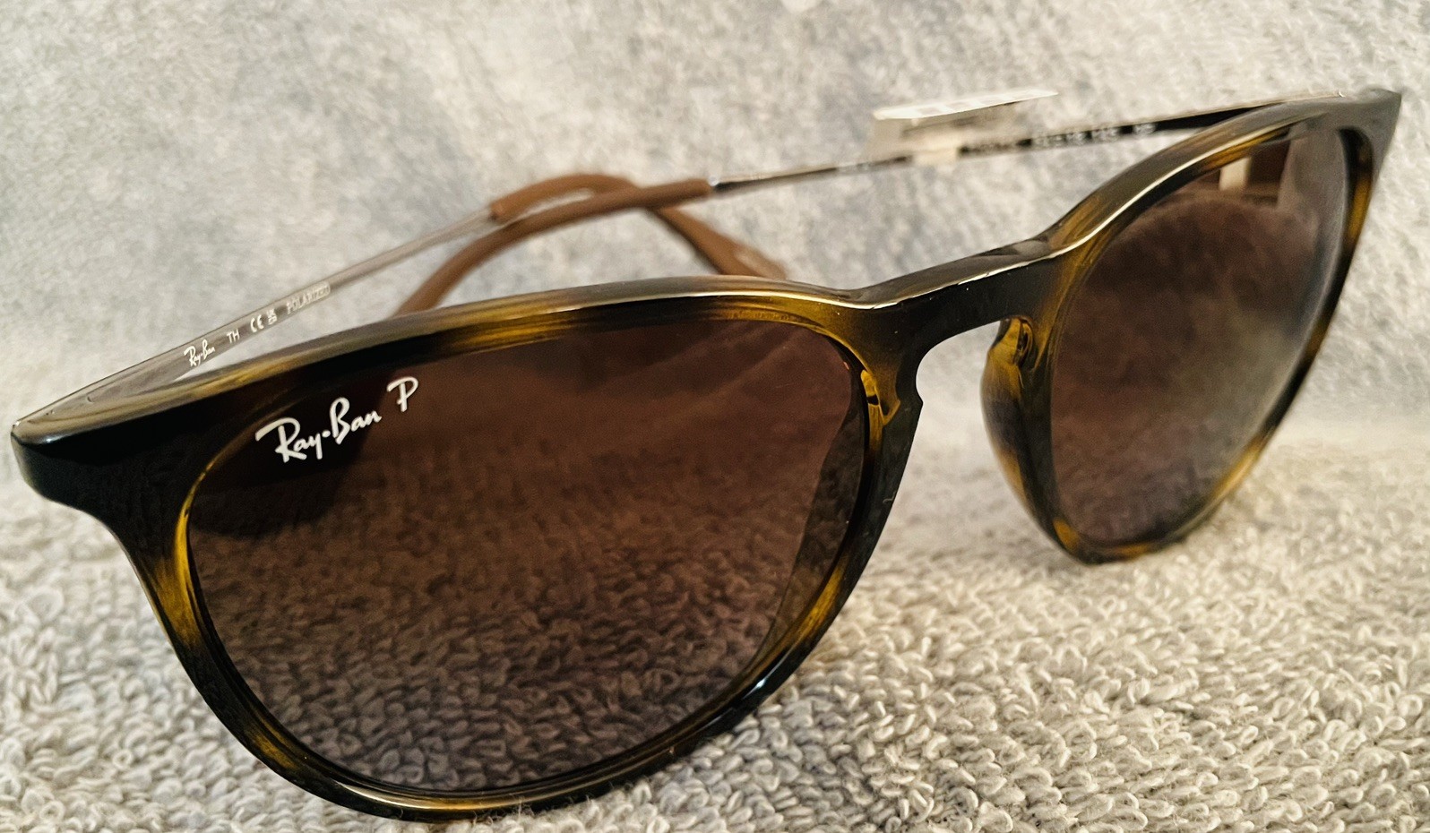 Ray-Ban RB4171 Erika Women Light Havana Brown Gradient Sunglasses 54mm