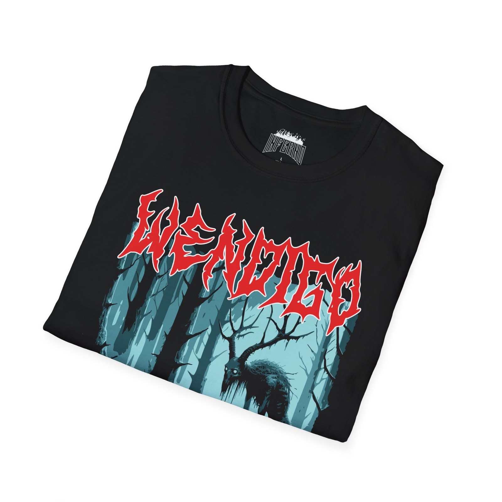 Wendigo Metal Shirt, Cryptids shirt, Horror Graphic, Metal, Goth, Grunge Shirt